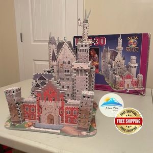 3D Puzzle Bavarian Castle 1000 PCs Wrebbit Vintage